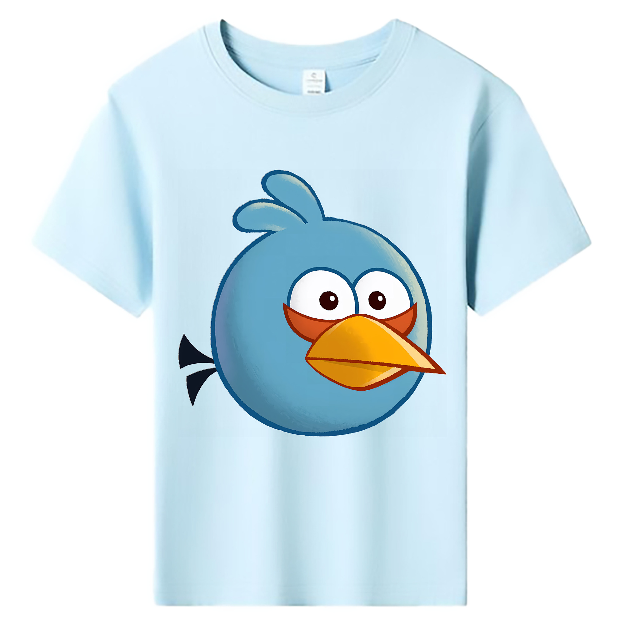 （画像用） Angry Birds アングリーバード 綿100％キッズTシャツ（フロントプリント）